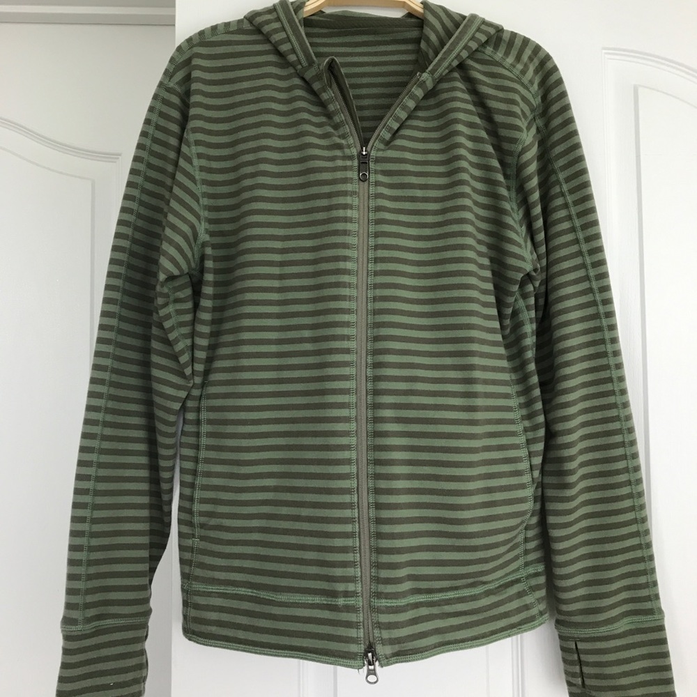 Lululemon sweatshirt size s rival hoodie stripe
